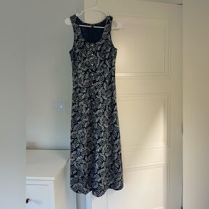 Ilana Kohn Blue and White Maxi Dress